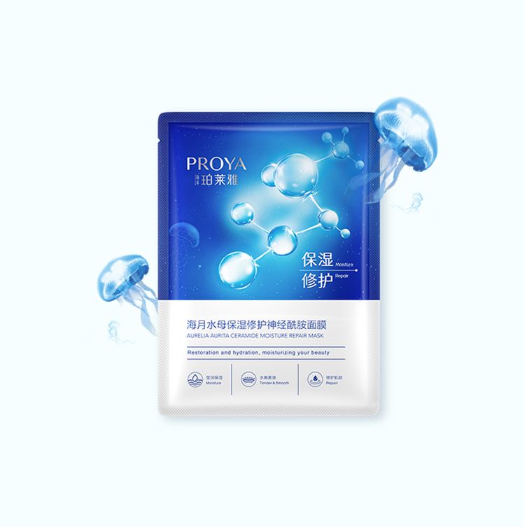 金沙js800000海月水母保湿修护神经酰胺面膜
